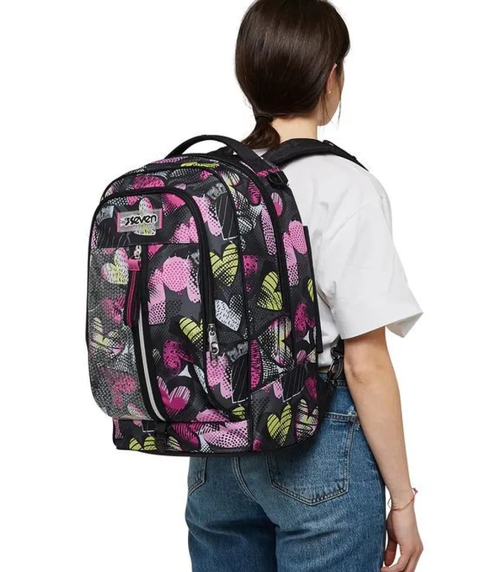 Trolley scuola Seven Jack 2 ruote Kiddie Crush