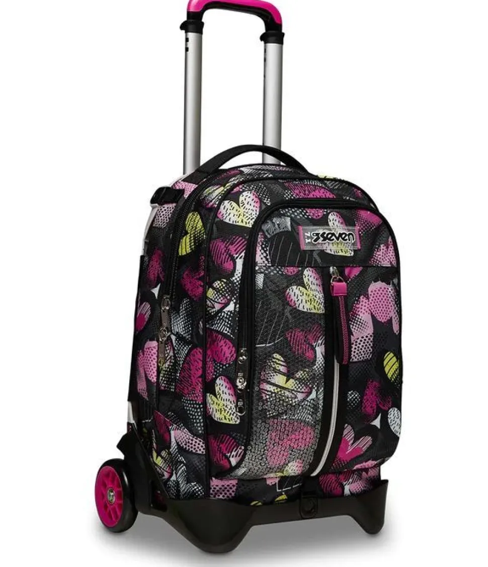 Trolley scuola Seven Jack 2 ruote Kiddie Crush