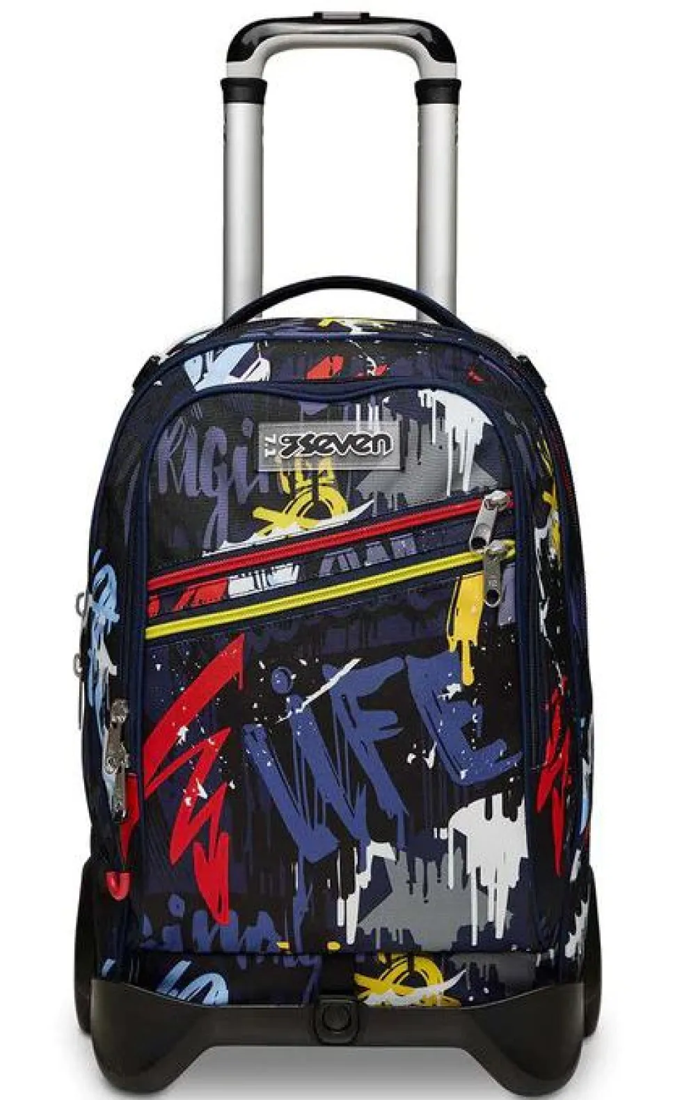 Trolley scuola Seven Jack 2 ruote Spray Wall