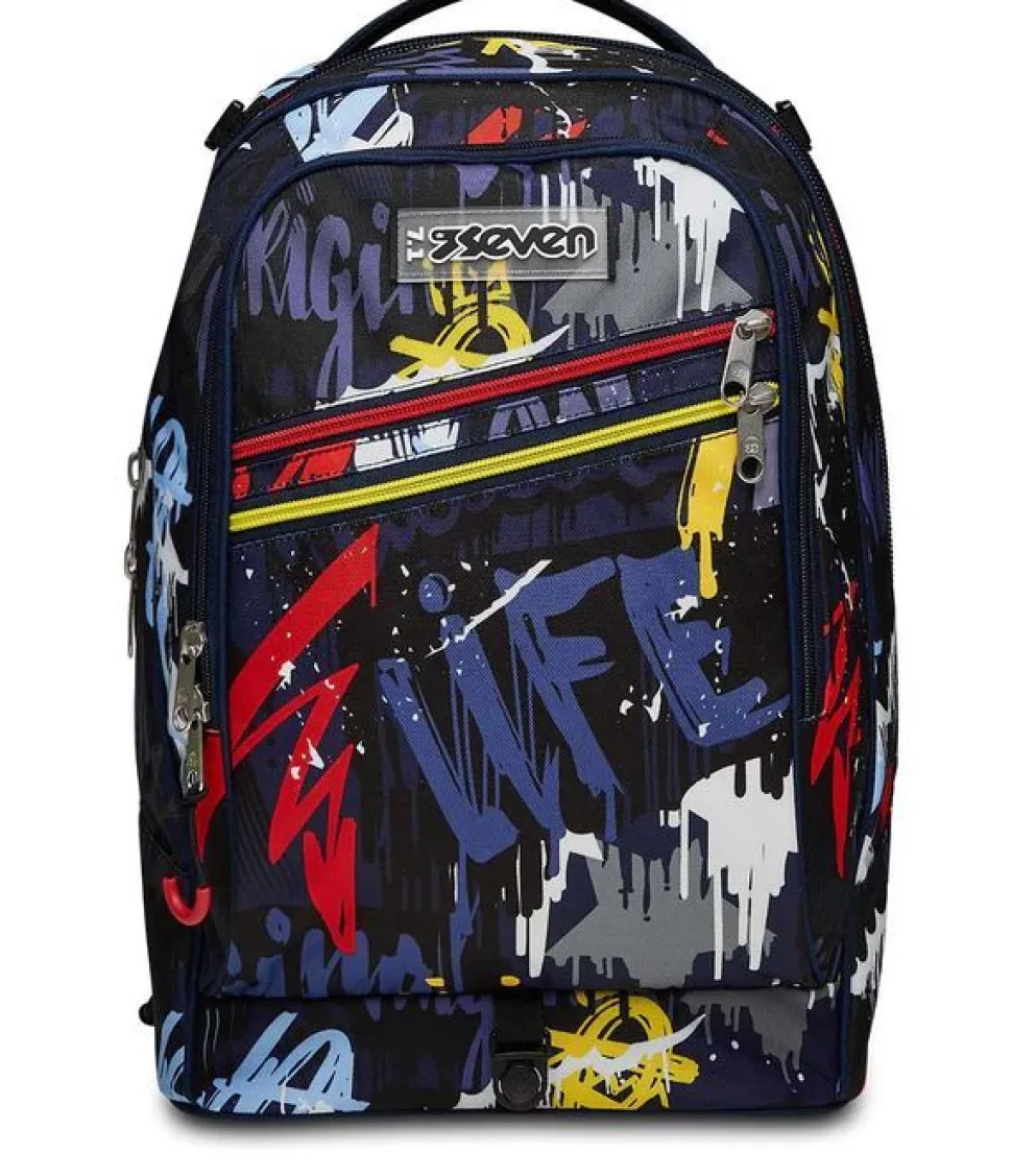 Trolley scuola Seven Jack 2 ruote Spray Wall