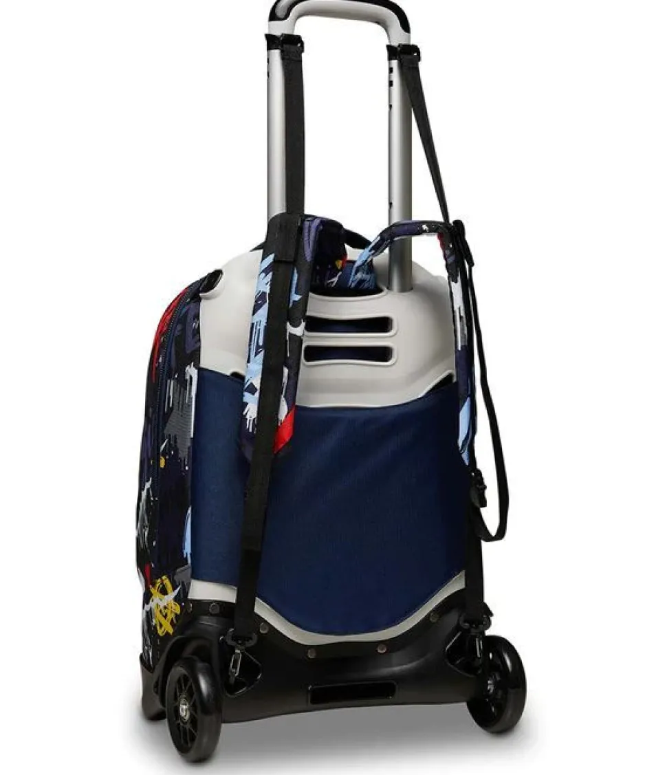 Trolley scuola Seven Jack 2 ruote Spray Wall