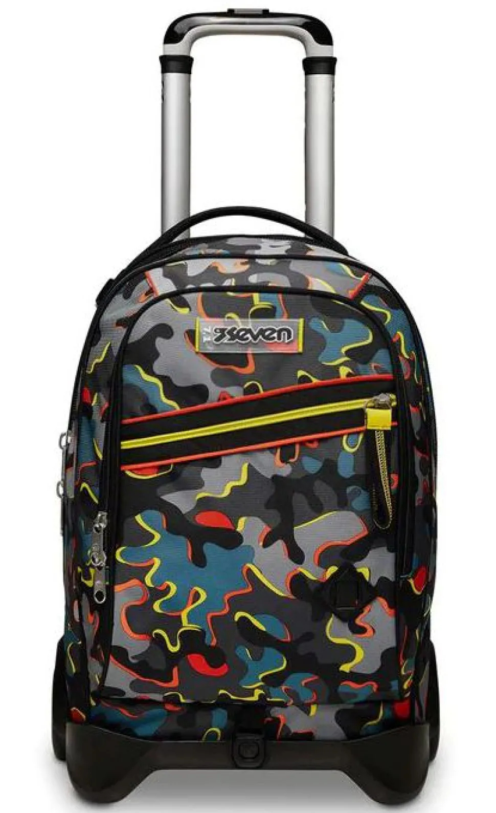 Trolley scuola Seven Jack 2 ruote Dye On