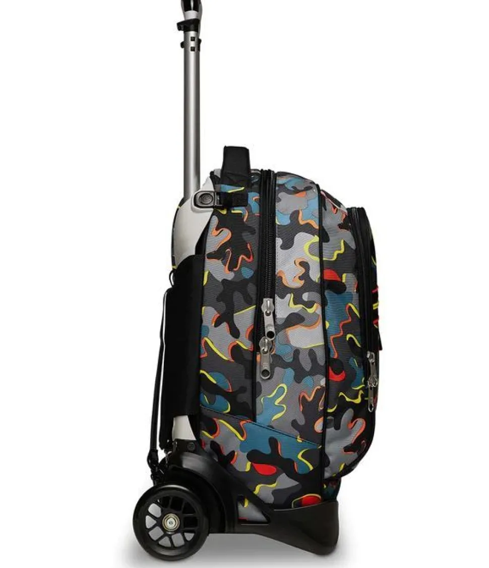 Trolley scuola Seven Jack 2 ruote Dye On