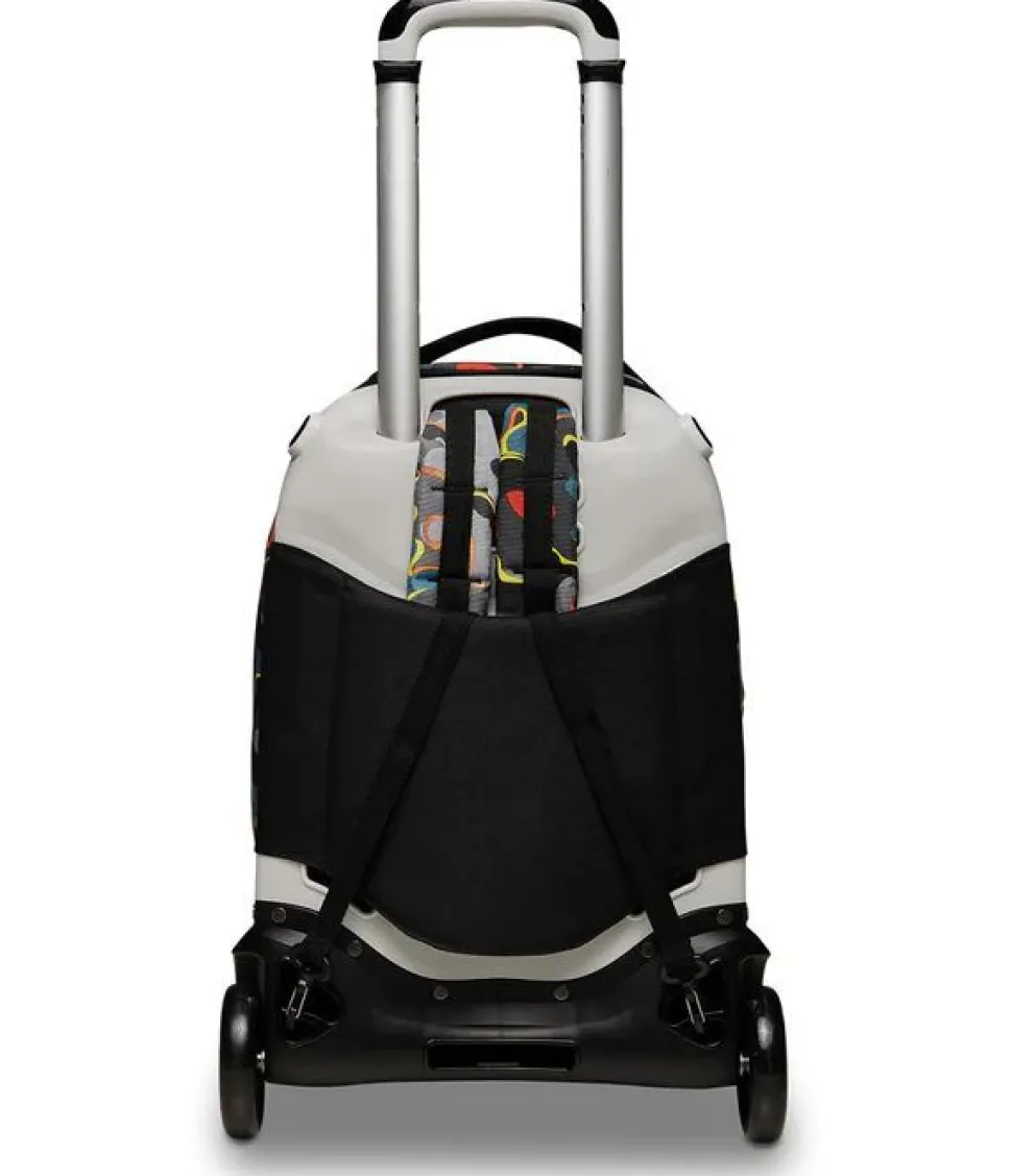 Trolley scuola Seven Jack 2 ruote Dye On