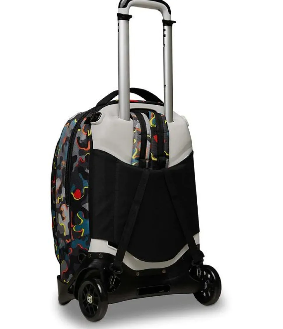 Trolley scuola Seven Jack 2 ruote Dye On