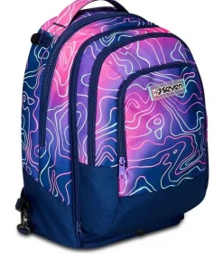 Trolley scuola Seven Jack 3 ruote Detach Mapset Girl