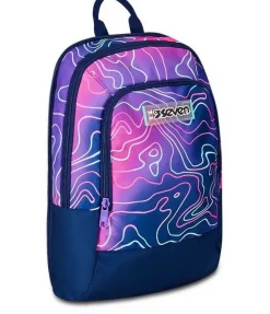 Trolley scuola Seven Jack 3 ruote Detach Mapset Girl