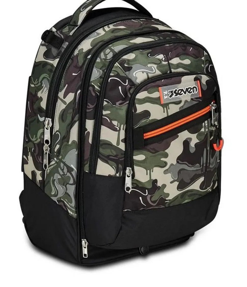 Trolley scuola Seven Jack 3 ruote Detach Lightventure