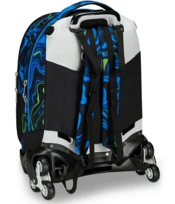Trolley scuola Seven Jack 3 ruote Detach Multi-Shade Boy
