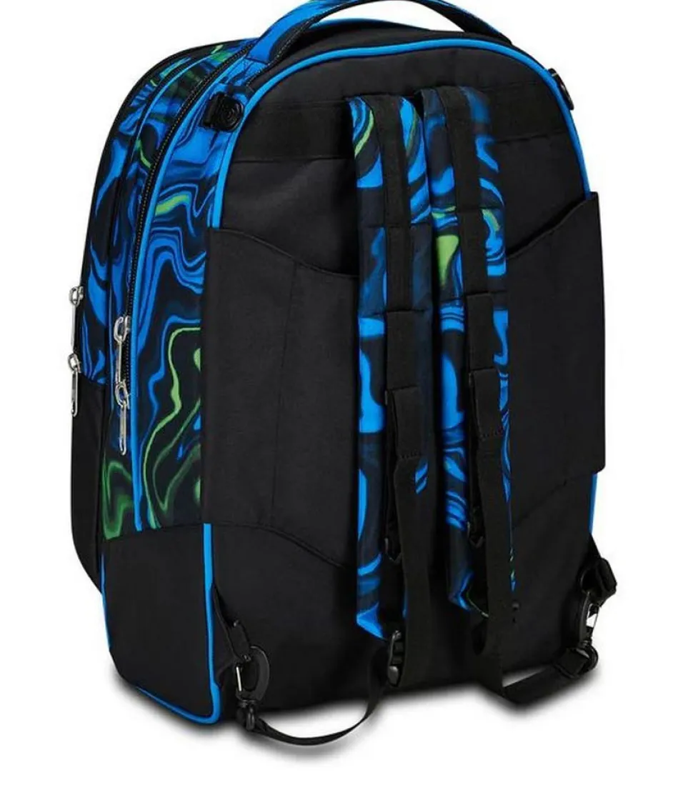 Trolley scuola Seven Jack 3 ruote Detach Multi-Shade Boy