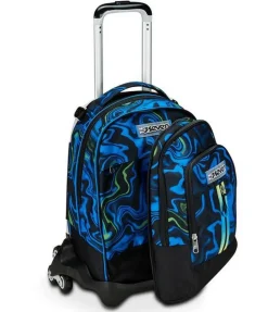 Trolley scuola Seven Jack 3 ruote Detach Multi-Shade Boy