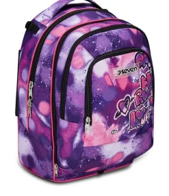 Trolley scuola Seven Jack 3 ruote Detach Bubble Street