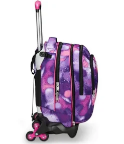 Trolley scuola Seven Jack 3 ruote Detach Bubble Street