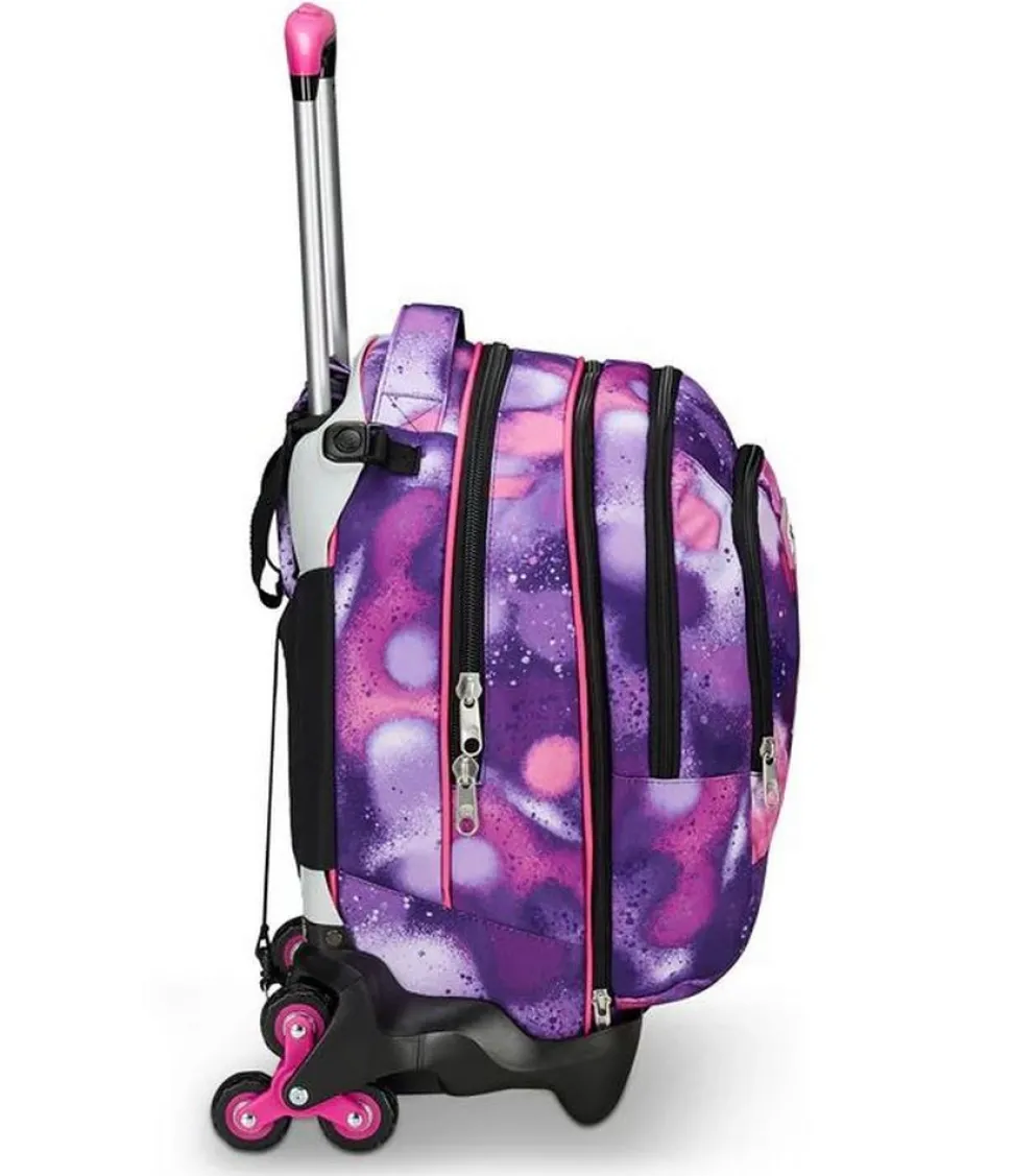Trolley scuola Seven Jack 3 ruote Detach Bubble Street