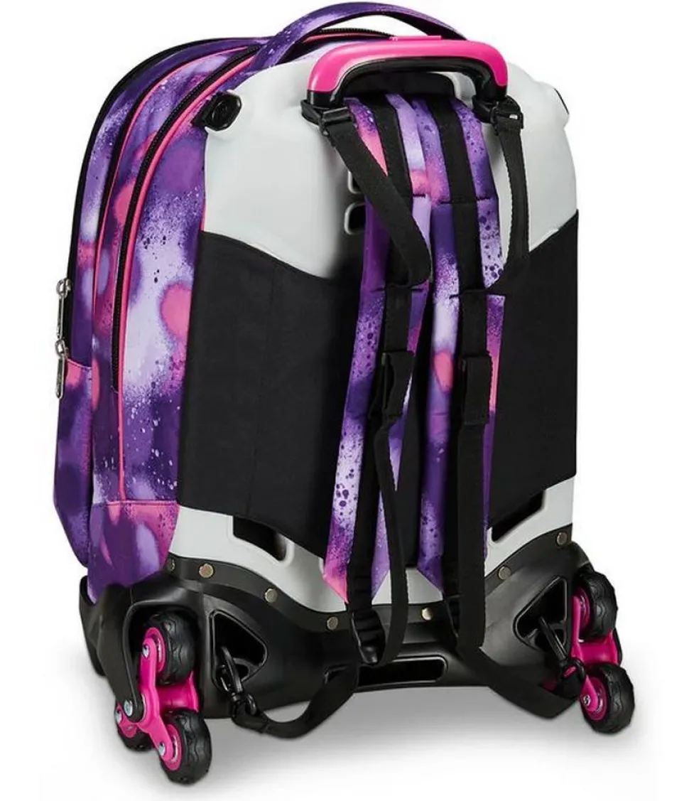 Trolley scuola Seven Jack 3 ruote Detach Bubble Street
