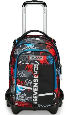 Trolley scuola Seven Jack 3 ruote Half Street