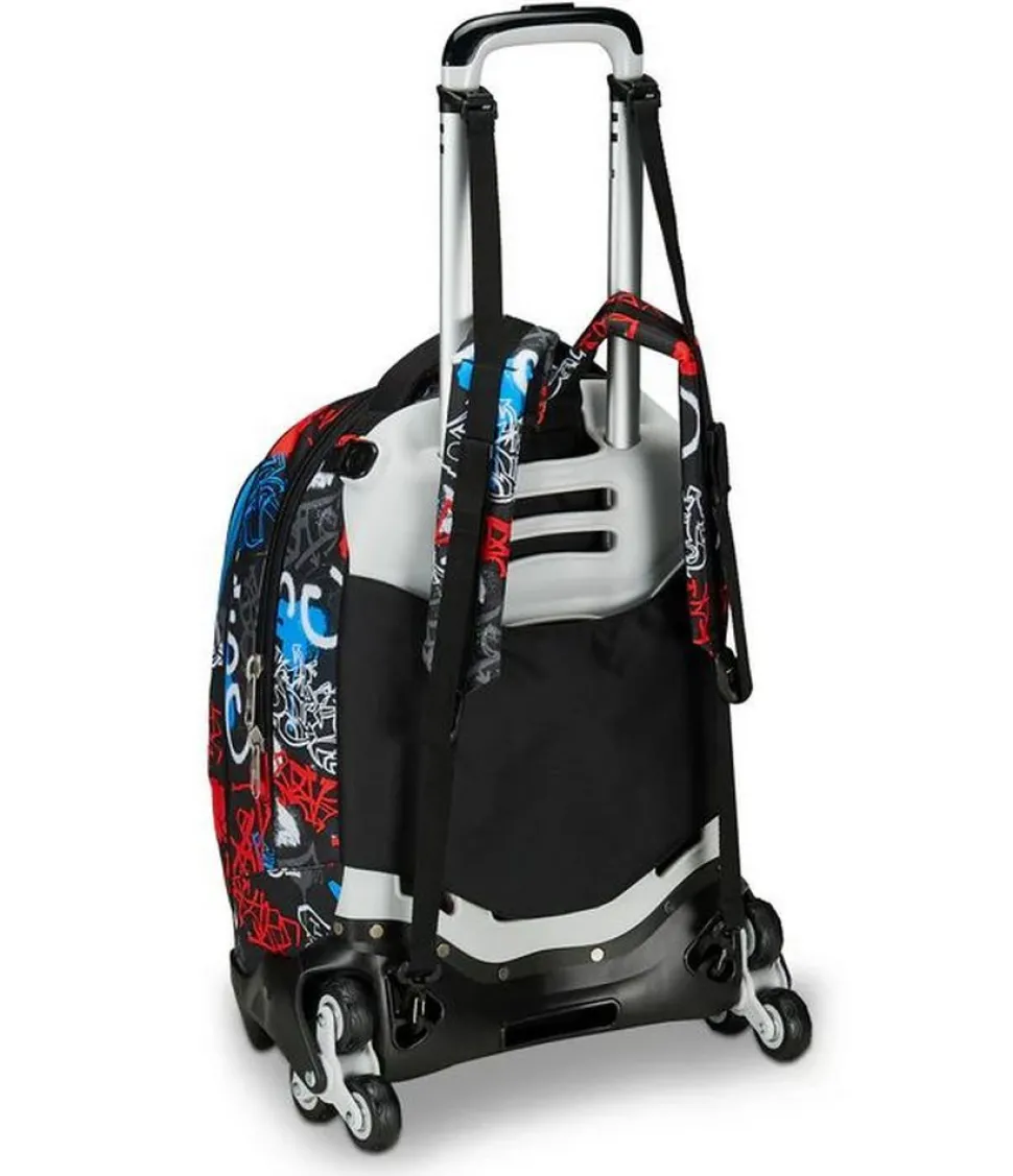 Trolley scuola Seven Jack 3 ruote Half Street