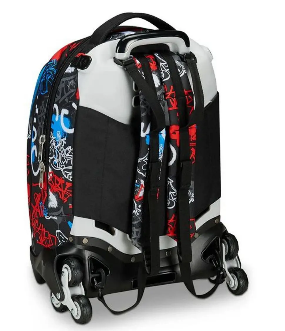 Trolley scuola Seven Jack 3 ruote Half Street