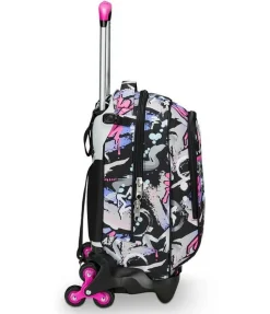 Trolley scuola Seven Jack 3 ruote Mark On Girl