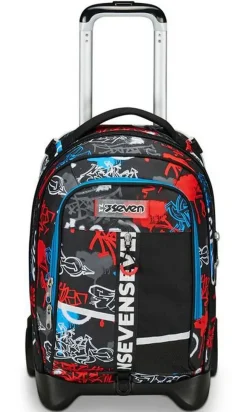 Trolley scuola Seven Jack 2 ruote Half Street