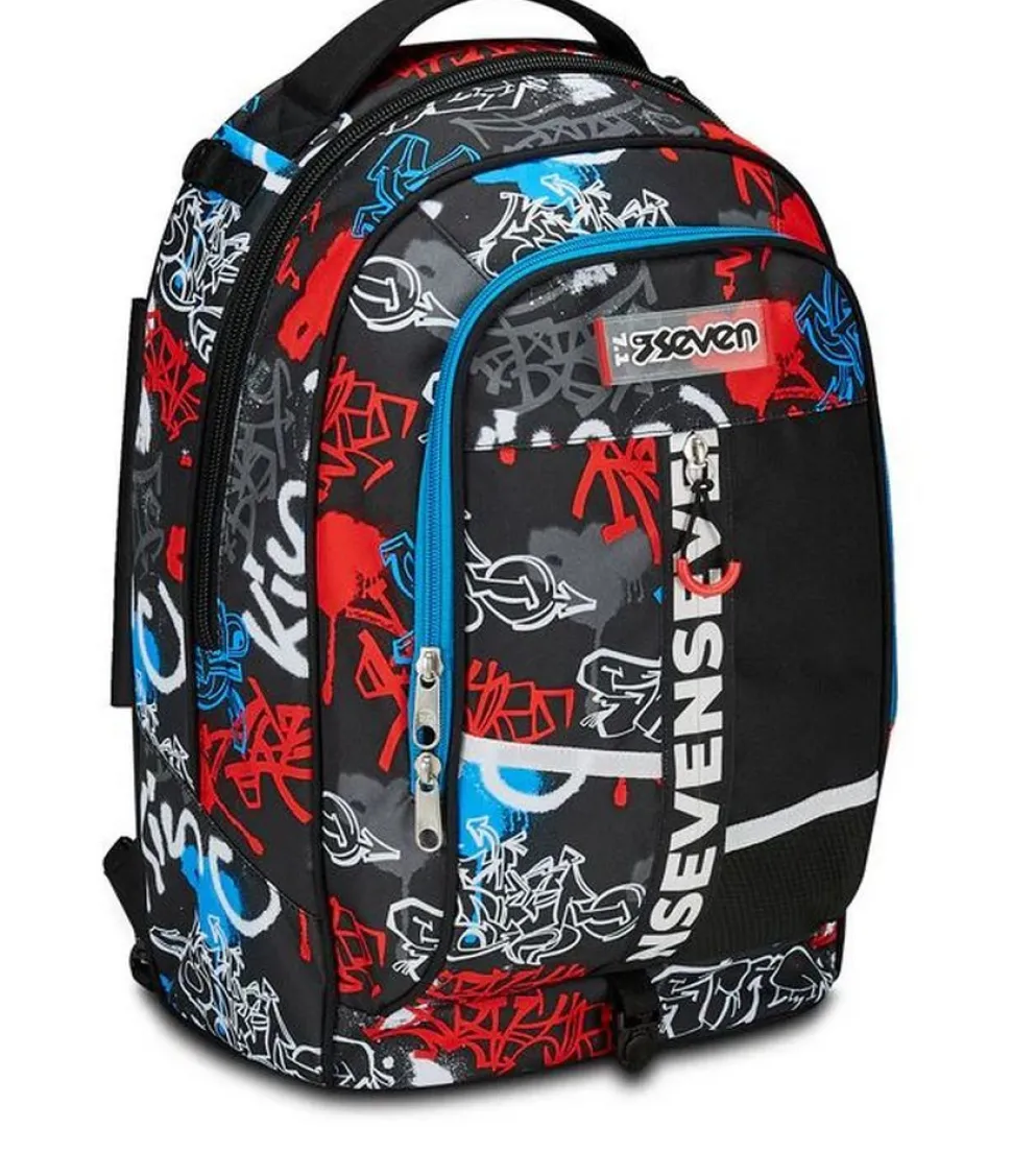 Trolley scuola Seven Jack 2 ruote Half Street