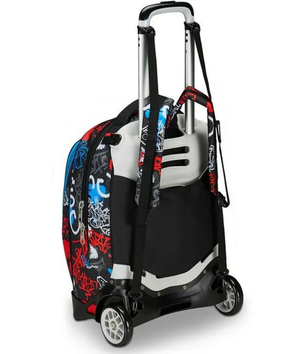 Trolley scuola Seven Jack 2 ruote Half Street
