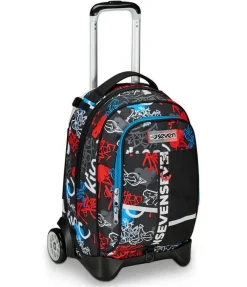Trolley scuola Seven Jack 2 ruote Half Street