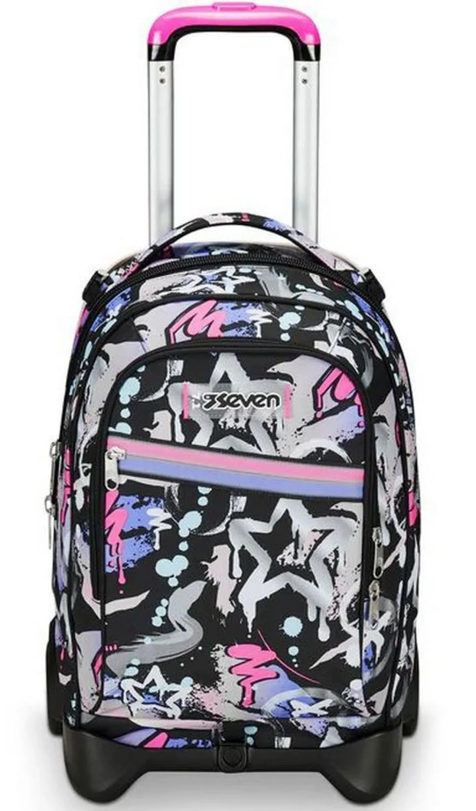 Trolley scuola Seven Jack 2 ruote Mark On Girl