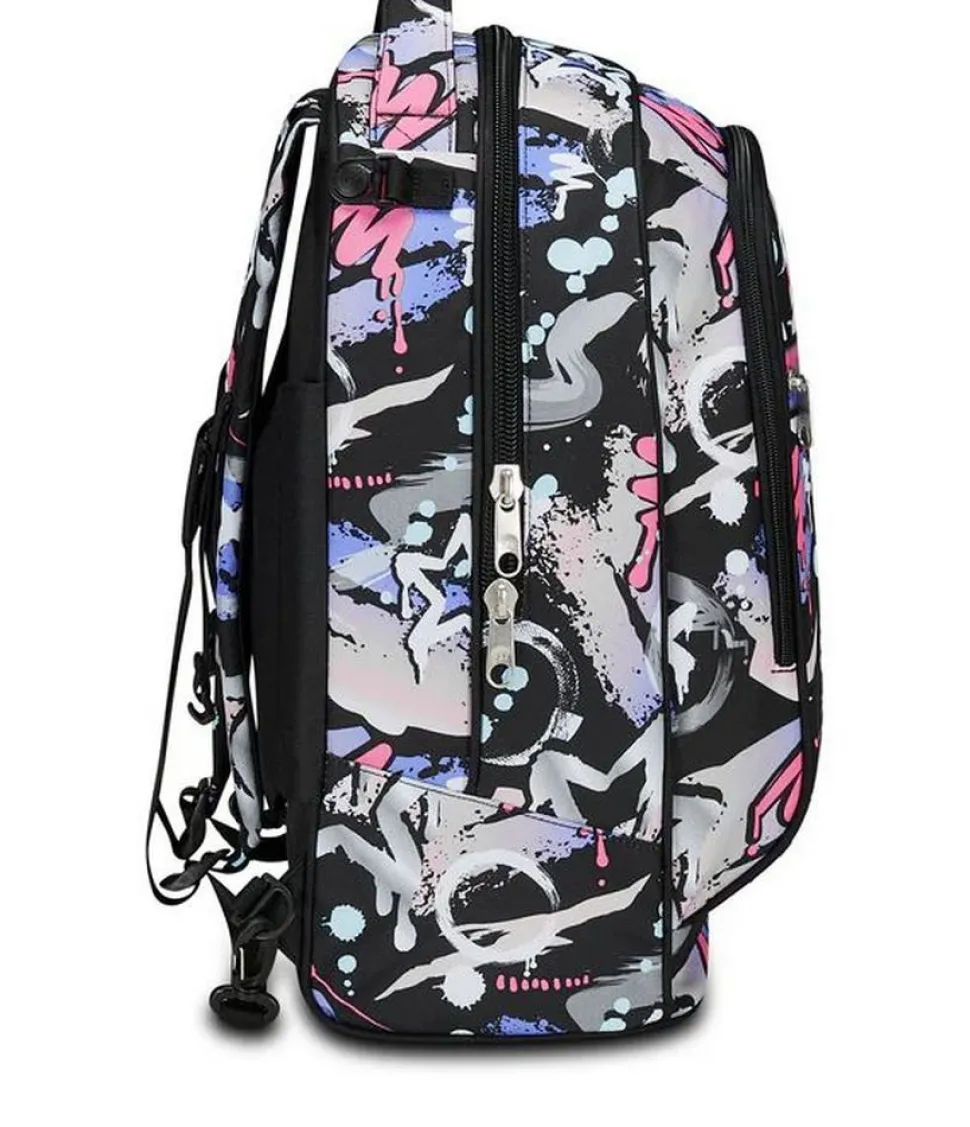 Trolley scuola Seven Jack 2 ruote Mark On Girl