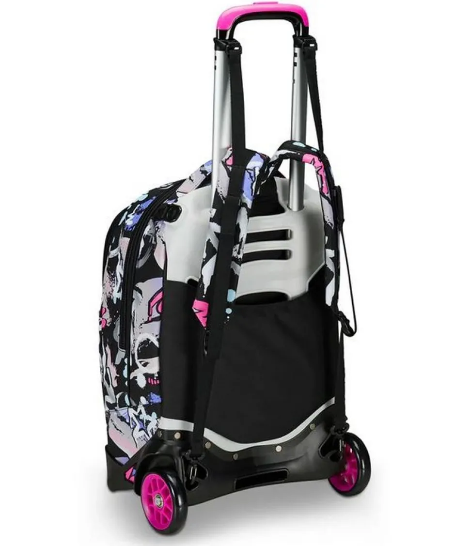 Trolley scuola Seven Jack 2 ruote Mark On Girl