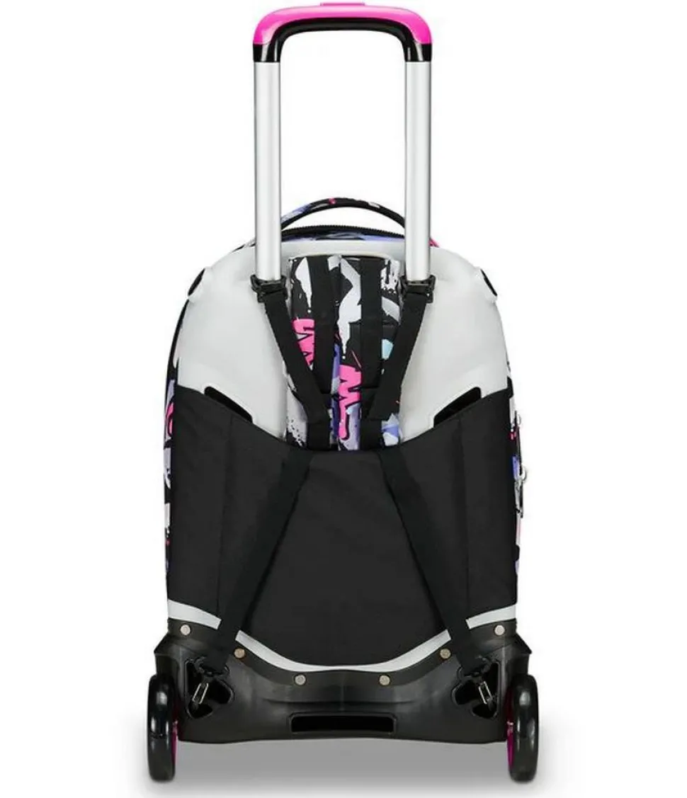 Trolley scuola Seven Jack 2 ruote Mark On Girl
