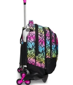 Trolley scuola Seven Jack 3 ruote Detach Colour Expression