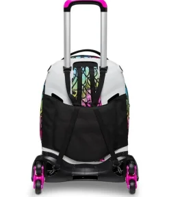 Trolley scuola Seven Jack 3 ruote Colour Expression