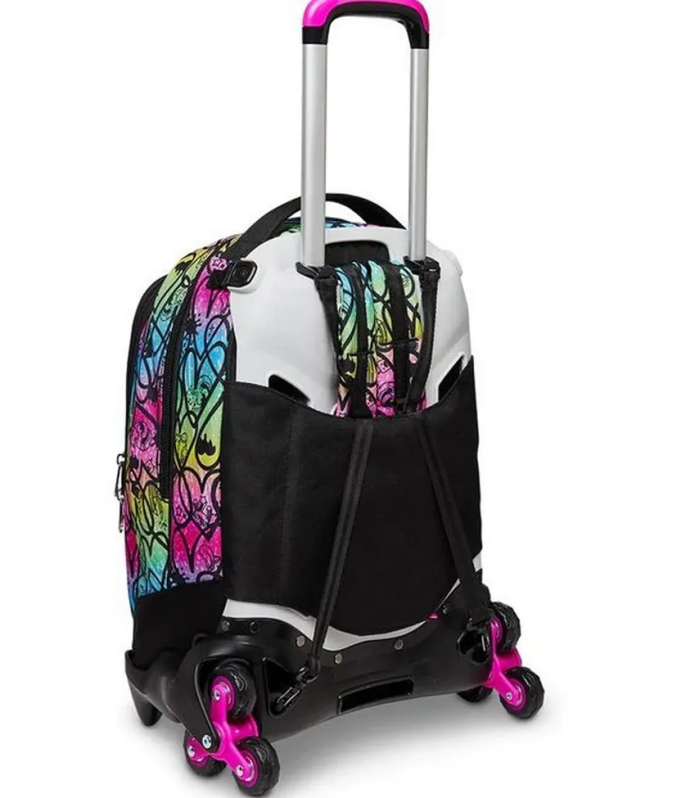 Trolley scuola Seven Jack 3 ruote Colour Expression