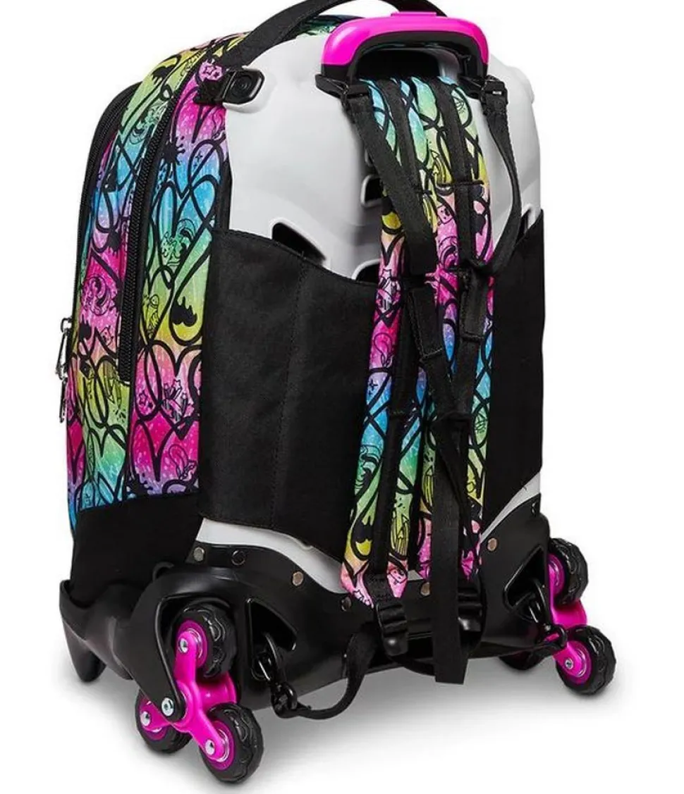Trolley scuola Seven Jack 3 ruote Colour Expression