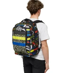 Trolley scuola Seven Jack 3 ruote Fluo Belts