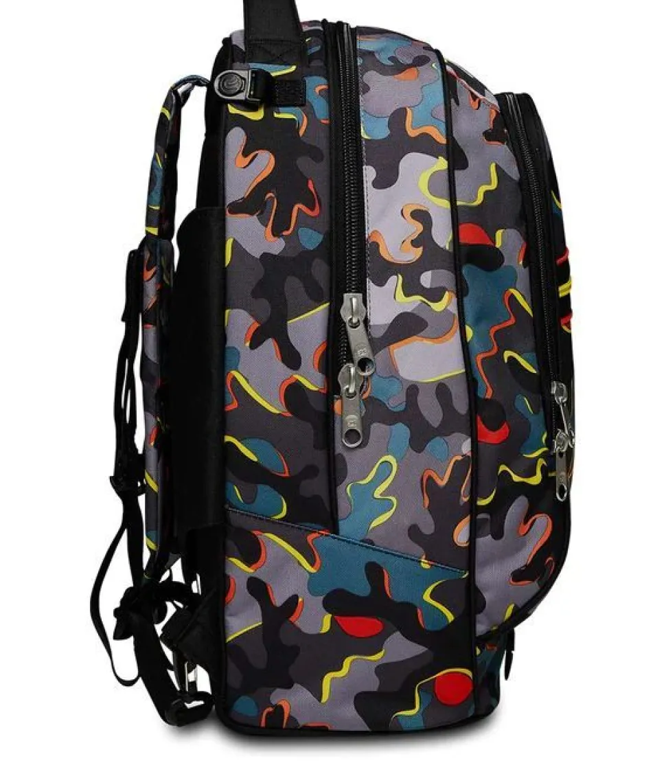 Trolley scuola Seven Jack 3 ruote Dye On