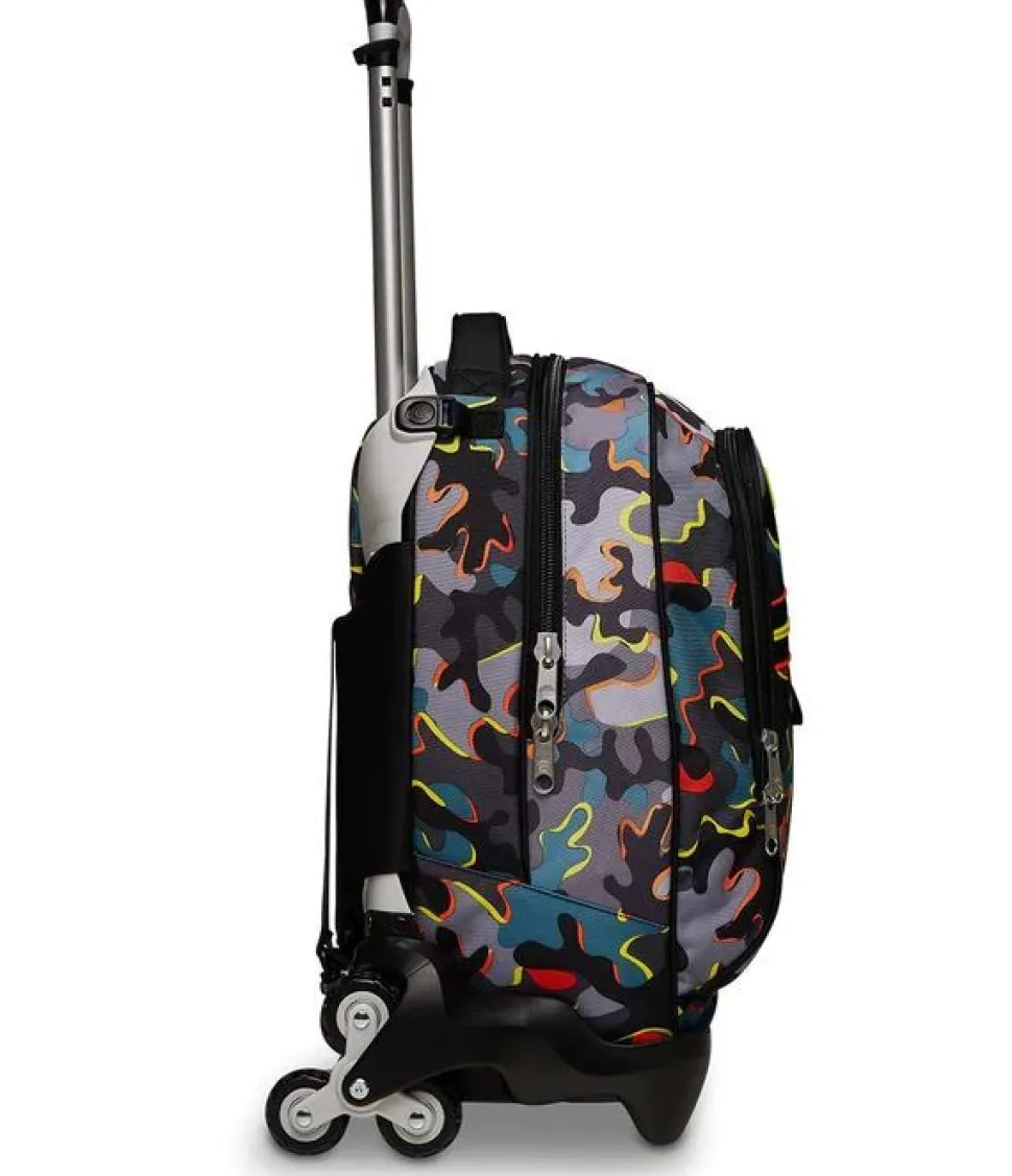 Trolley scuola Seven Jack 3 ruote Dye On