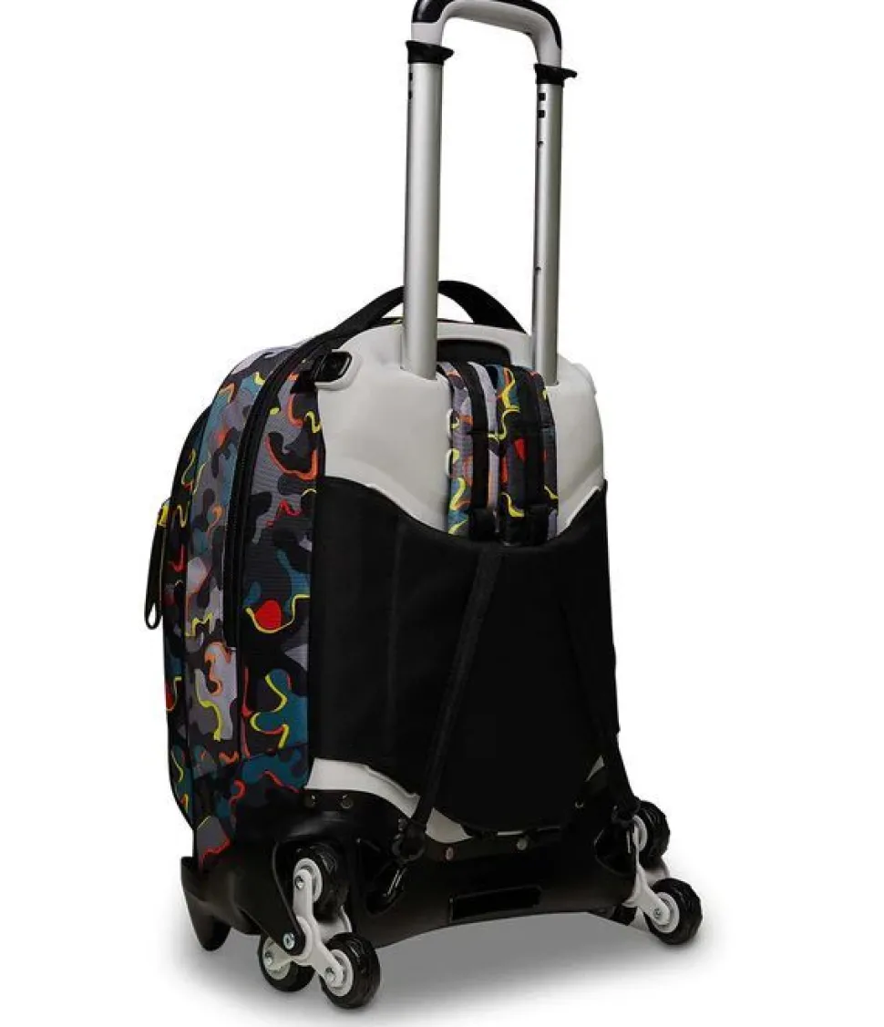 Trolley scuola Seven Jack 3 ruote Dye On
