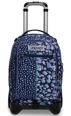 Trolley scuola Seven Jack 2 ruote Ziply