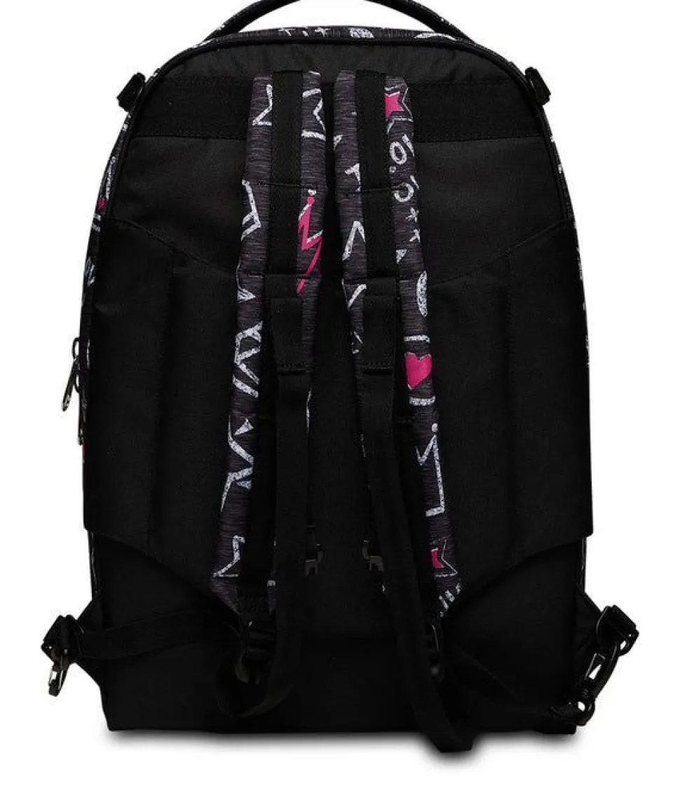 Trolley scuola Seven Jack 2 ruote Zipper Glamy
