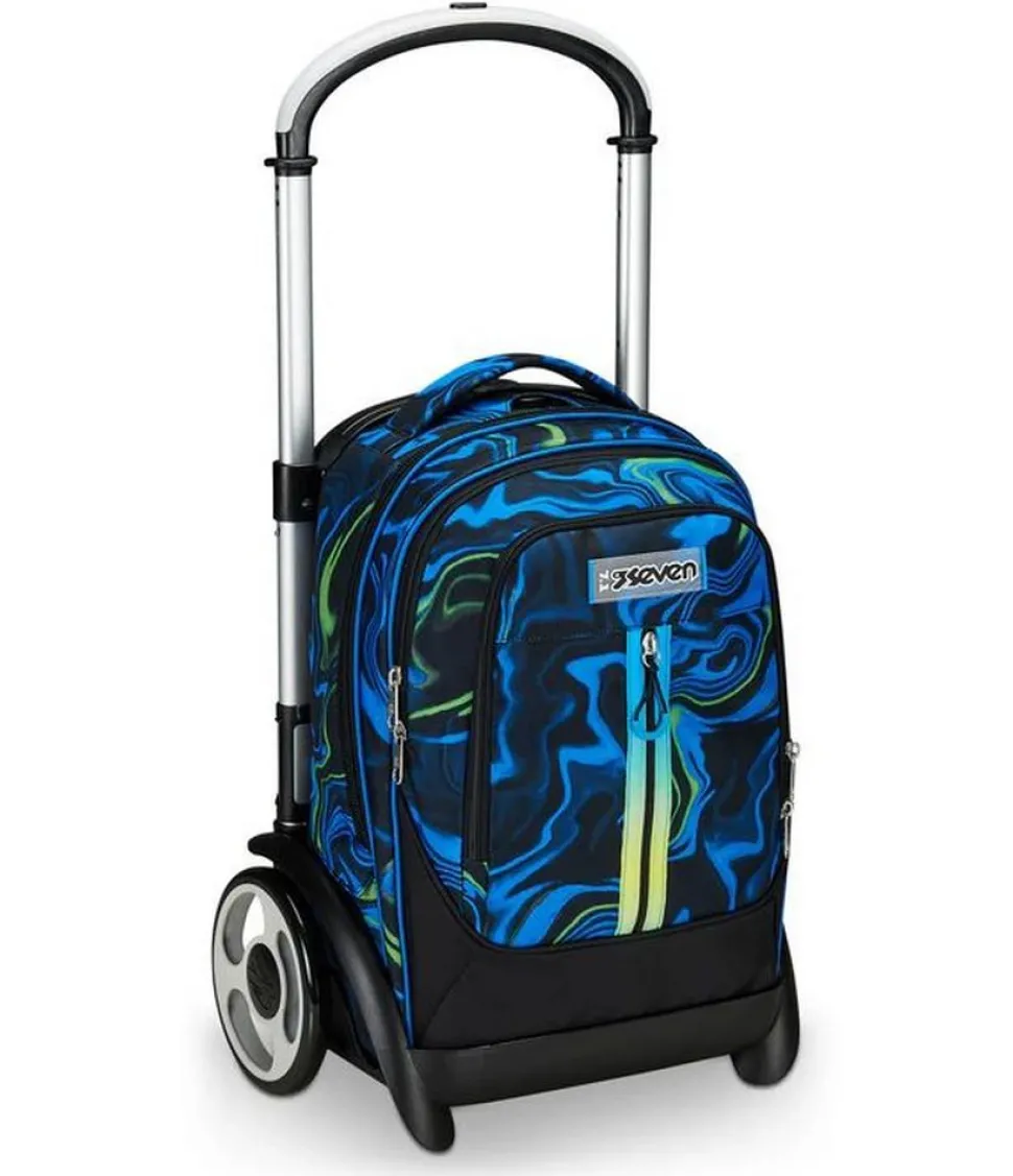 Trolley scuola Seven Tyre Multi-Shade Boy