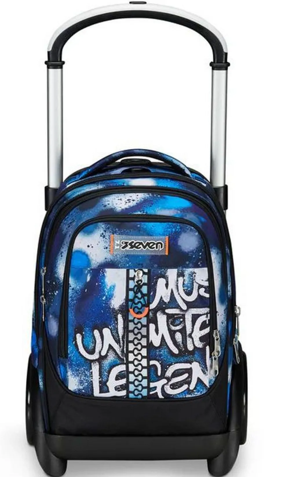 Trolley scuola Seven Tyre Retrocolor