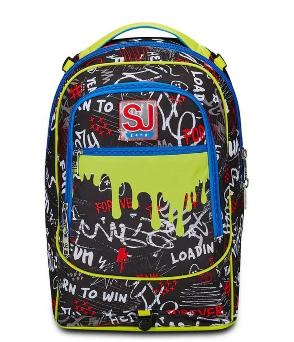 Trolley scuola SJ Jack 3 ruote Born to Fun
