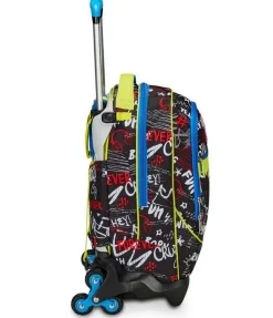 Trolley scuola SJ Jack 3 ruote Born to Fun