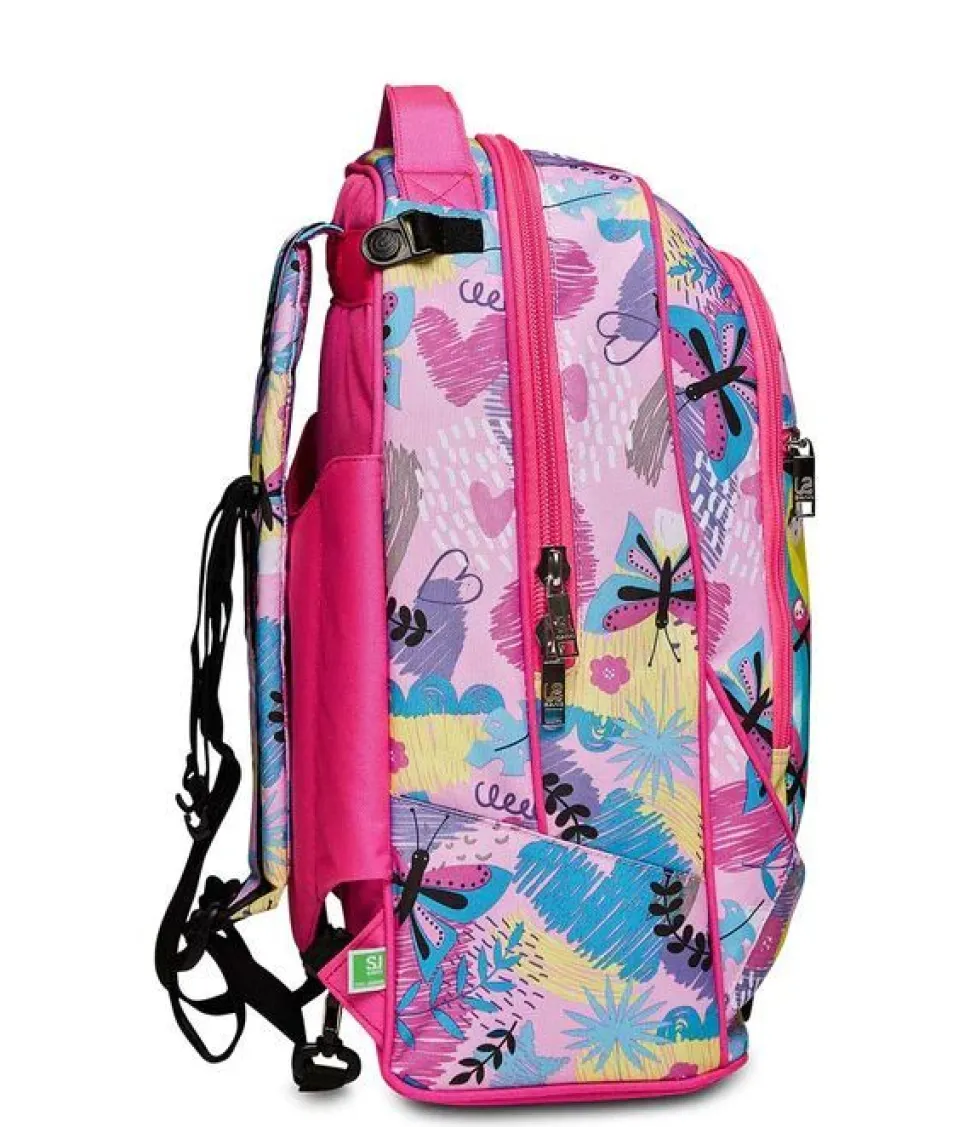 Trolley scuola SJ Jack 3 ruote Clack It Girl