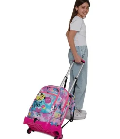 Trolley scuola SJ Jack 3 ruote Clack It Girl