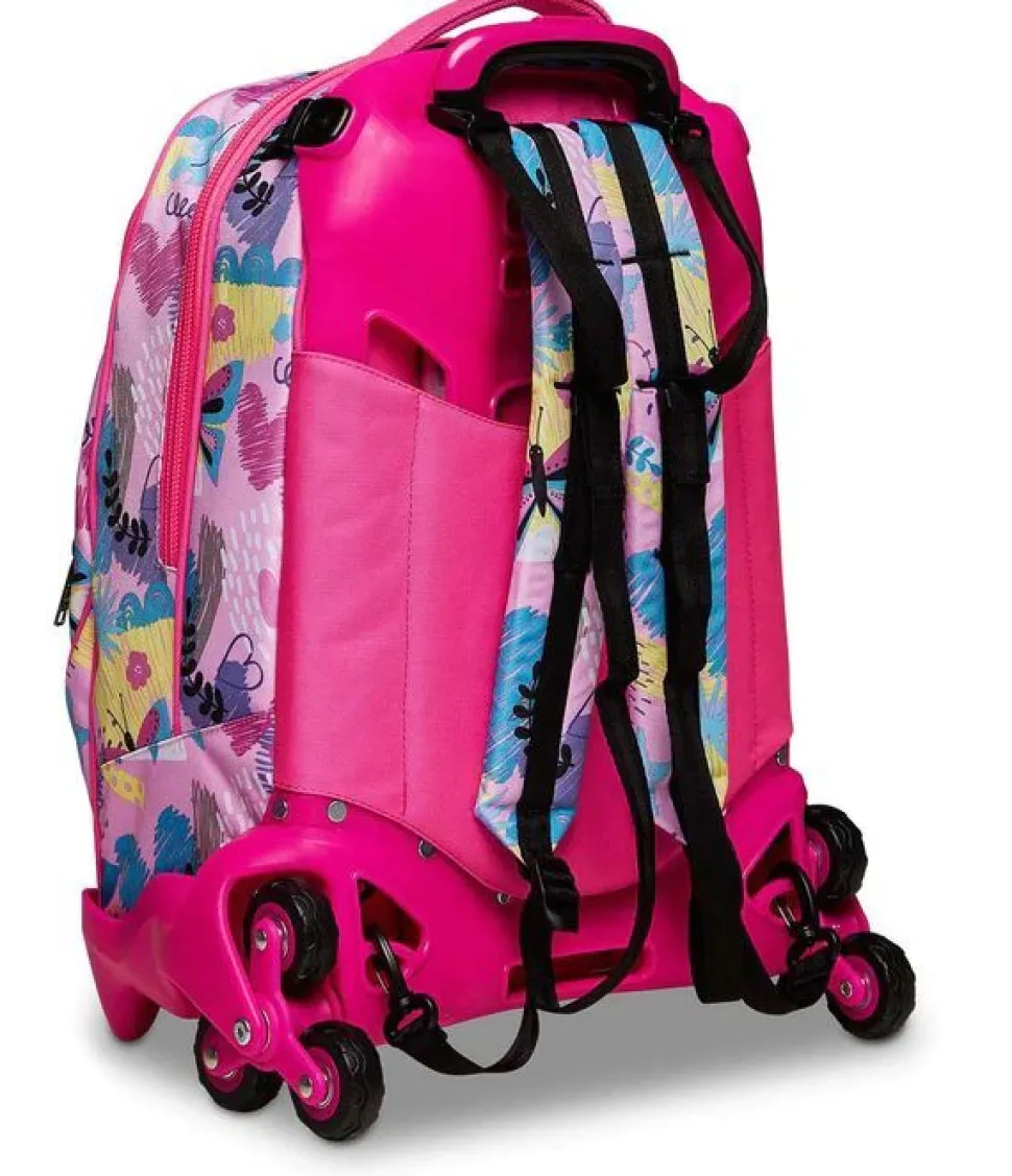 Trolley scuola SJ Jack 3 ruote Clack It Girl
