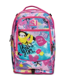 Trolley scuola SJ Jack 3 ruote Clack It Girl