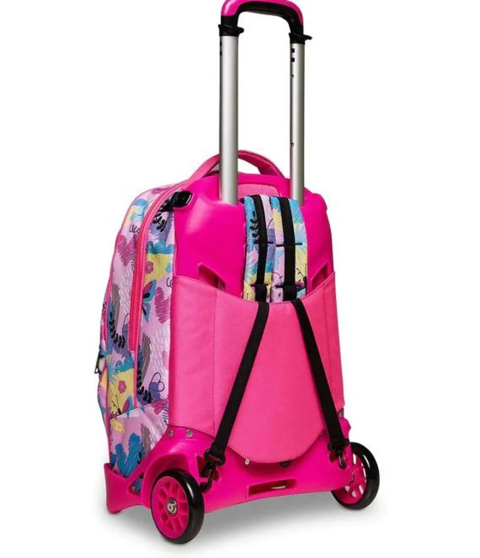 Trolley scuola SJ Jack 2 ruote Clack It Girl